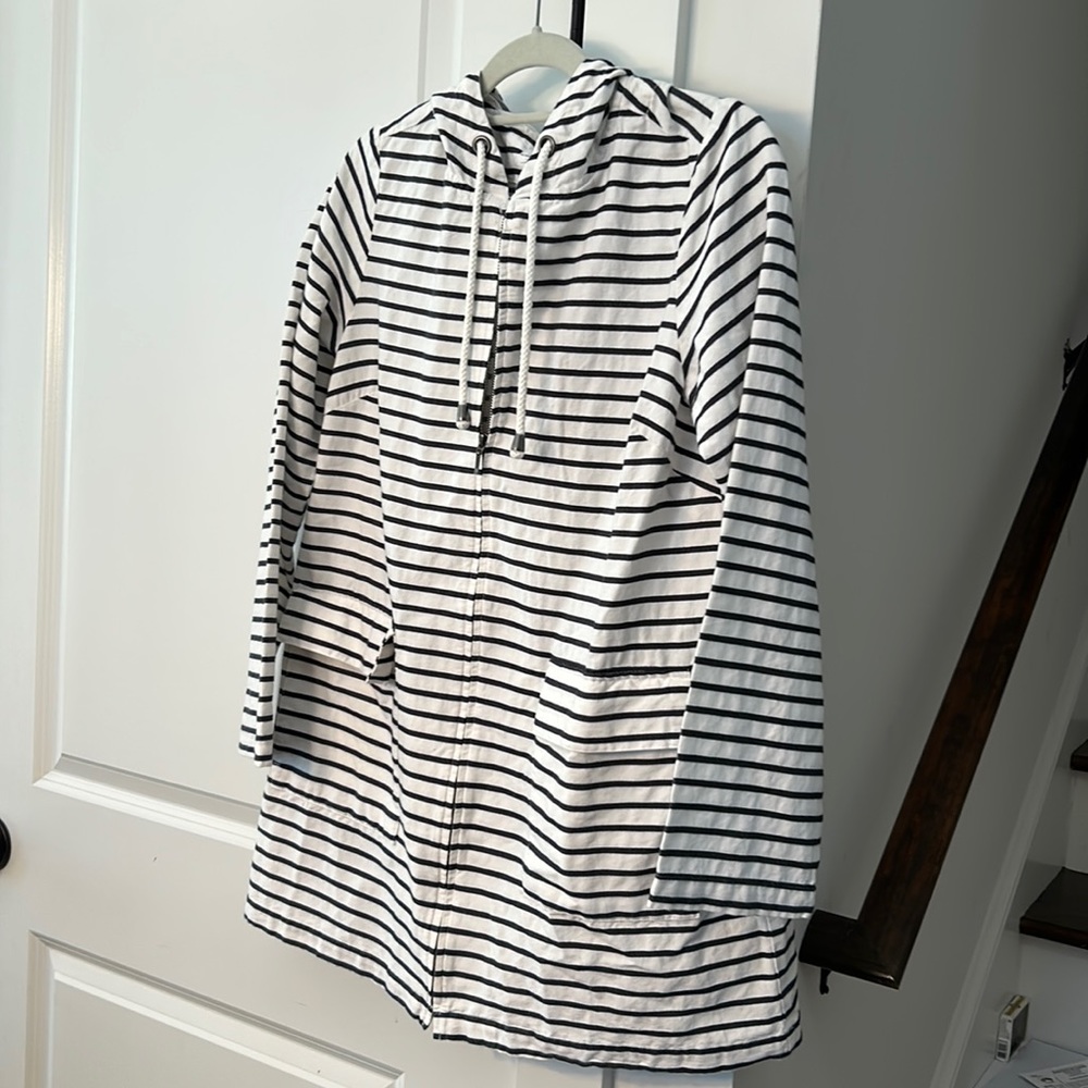 J.Jill zip up Jacket with hood